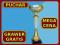 PUCHAR 26,5 CM  STATUETKA NAGRODY TROFEA MEDALE