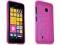 Etui różowe Gel elastyczne Nokia Lumia 530 + folia