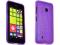 Etui fioletowe Gel elastyczne Nokia Lumia 530 +fol