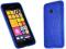 Niebieskie elastyczne etui Gel Nokia Lumia 530 +fo