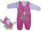 DINO WYPRAWKA KOMPLET kaftanik + śpioszki 68 cm