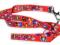 Smycz kaszubska - czerwona folk