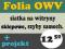 Folia OWV siatka na szyby witryny sklepowe reklama