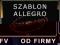 Szablon Allegro PAKIET STANDARD - FV, DLA FIRM!