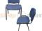 Krzesło ISO niebieskie z pokrowcem komplet 250szt.