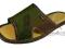 Pantofle papcie klapki męskie skóra moro r. 42