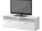 IKEA BORGSJO Ława TV z szufladami, biały