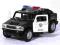 HUMMER H2 auto metal KT5097WP POLICE 1:40 KINSMART