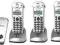 Telefon bezprzewodowy 5 słuchawek, intercom