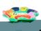 Kolorowe kółko do pływania dla dziecka