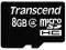 5.1.K25 KARTA TRANSCEND MICRO SDHC 8GB CLASS 4