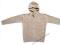 SWETEREK Z KAPTUREM beż ^146-152^ 10147