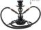 SHISHA PUMPKIN BLACK- 2 WĘŻE (63640)