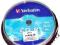 CD-R VERBATIM 700MB 52X EXTRA PROTECTION - 10 szt