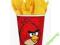 KUBECZKI ANGRY BIRDS 8 szt 25 ml CZERWONY PTAK