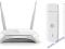 Modem LTE 4G 3G E3272 + mocny router WiFi 300Mbps