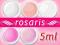 rosaris * ŻEL UV * 5 ml * profesjonalny 5 KOLORÓW