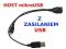 KABEL ADAPTER HOST OTG MICRO USB F i M ZASILANIE