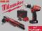 MILWAUKEE wkrętarka M12 CPD-402C + C12RAD +3x4,0Ah