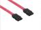 4world Kabel serial ATA 15cm czerwony