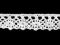 Koronka Bawełniana, C-70, BIAŁA,  Bawełna, 012