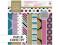 Zestaw papierów 15x15 Spots &amp; Stripes Jewels