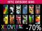 HTC DESIRE 600 FOLIA + SKIN ETUI + TAPETA PROMOCJA