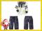 KOMPLET CHŁOPIĘCY SPODNIE I KOSZULKA 110 116 #KUM