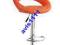 hoker  obrotowy kuchenny barowy pomarańczowy tanio