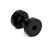 Kolczyk tunel plug piercing stal czarny 3mm