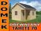 ### DOMEK DREWNIANY TAHITI 70### KOMPLETNY##