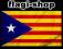 Flaga Katalonia Bandera Estelada 110x70 Katalonii