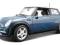 MAISTO Mini Cooper Sun Roof (bluewhite) 1/18
