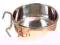 Zolux Miska zawieszana Inox 12cm 0,56L
