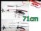 DUŻY Helikopter sterowany ZDALNIE T655 MJX XL 71cm