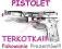 PISTOLET TERKOTKA BEZPIECZNY PISTOLET DO ZABAWY