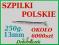 Szpilki krótkie 13mm 250g polskie szpileczki