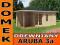 ##DOMEK DREWNIANY ARUBA 3 A####KOMPLETNY###PACZKA#