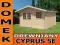 ##KOMPLETNY DOMEK DREWNIANY## CYPRUS 5E##PACZKA##
