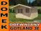 ##DREWNIANY##KOMPLETNY DOMEK##GOTLAND 3E# PACZKA#