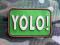 JTG - Naszywka 3D - YOLO! - multicam
