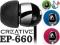 SLUCHAWKI CREATIVE EP-660 EP660 DOKANALOWE BOX NEW