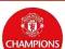 Manchester United Champions 12/13 - naklejka