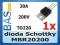 Dioda Schottky MBR20200 20A 200V TO220