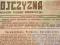 OJCZYZNA gazeta 09.08.1947 CYRANKIEWICZ