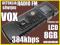 DYKTAFON CYFROWY PODSŁUCH 384kbps 8GB LCD VOX +FM