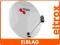 CZASZA/ANTENA TRIAX 80CM BIAŁA TD-78 TD-80 7395
