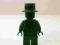 LEGO Figurka Mr.Green (custom)