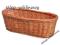 Doniczka wiklinowa - Korytko z wikliny - 39 cm -