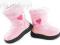 LEKKIE ŚNIEGOWCE RÓŻOWE WODOODPORNE r.25/14.8cm